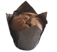 Muffin kakaový s příchutí vaječného koňaku